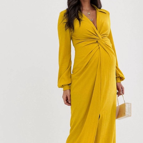 ASOS Maternity | Dresses | Asos Yellow 